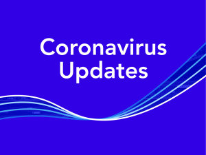 Coronavirus Updates Text Graphic